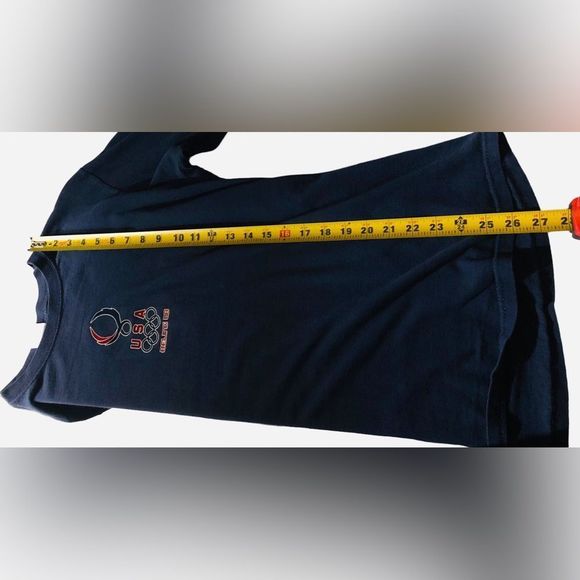 2008 Beijing Olympics USA Mens T Shirt Size Medium M Delta Vintage Blue. - Picture 7 of 9